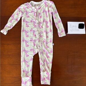 Birdie Bean convertible butterfly girls bamboo romper